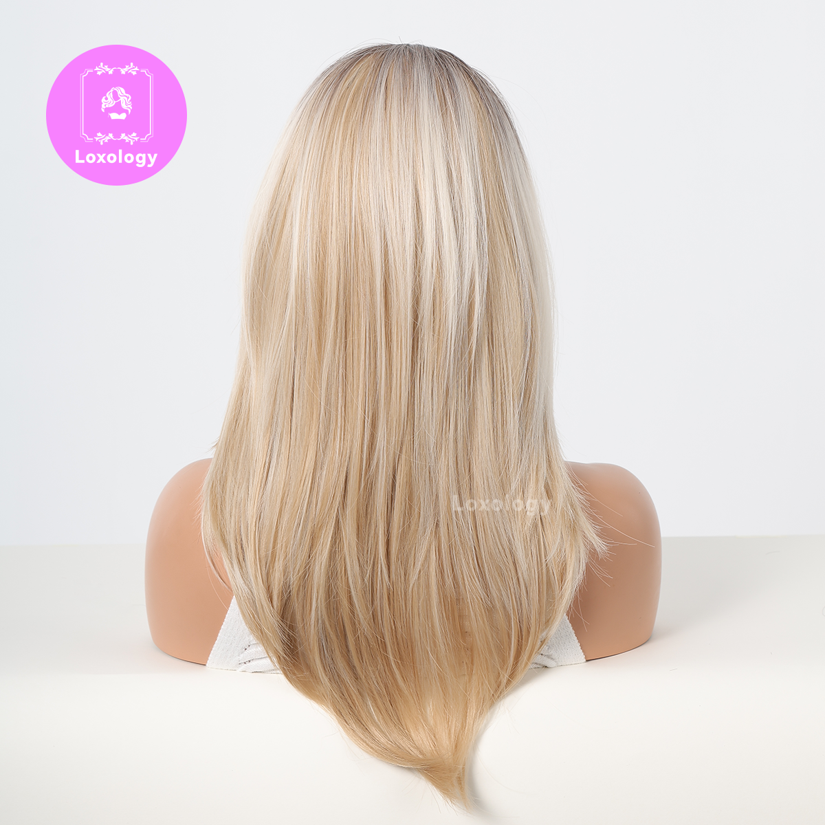 【Bess】Loxology | 24 inches  Natural straight long Fashion Wig