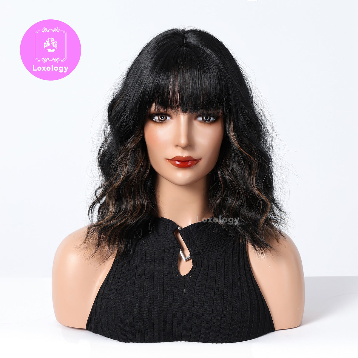 【TBeatrix】Loxology | 14 inches Short Natural wave Short Fashion Wigs Synthetic Wigs
