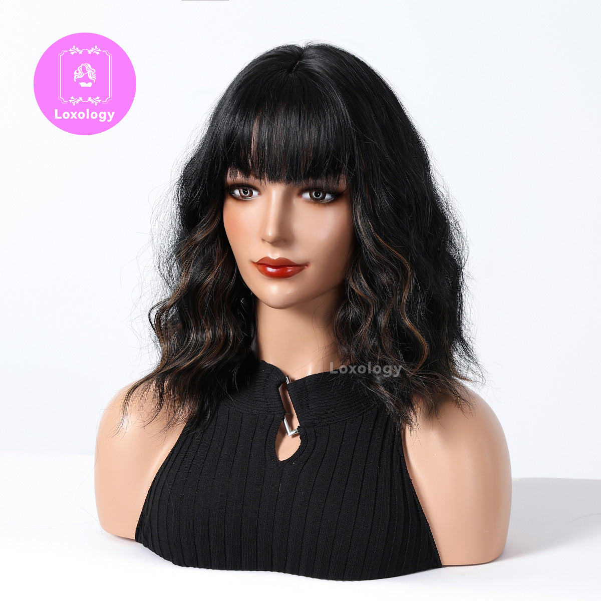 【TBeatrix】Loxology | 14 inches Short Natural wave Short Fashion Wigs Synthetic Wigs