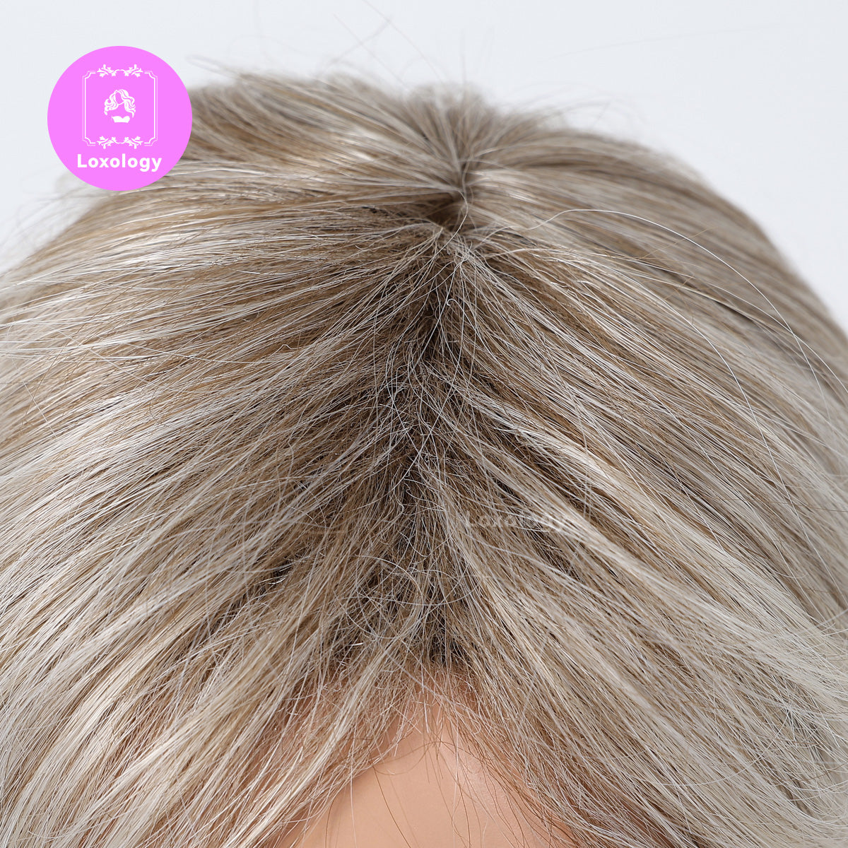 【Peyton】Loxology | 8 Inch Short Blonde Pixie Cut Wigs for Women Daily Use