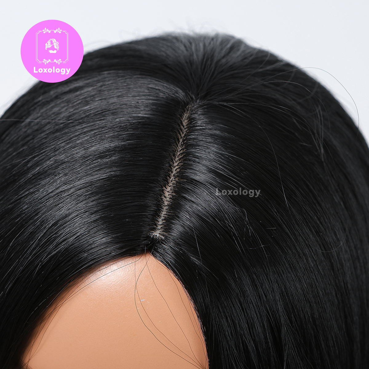 【Briar】Loxology | 8 inch Long Black Wavy Wigs