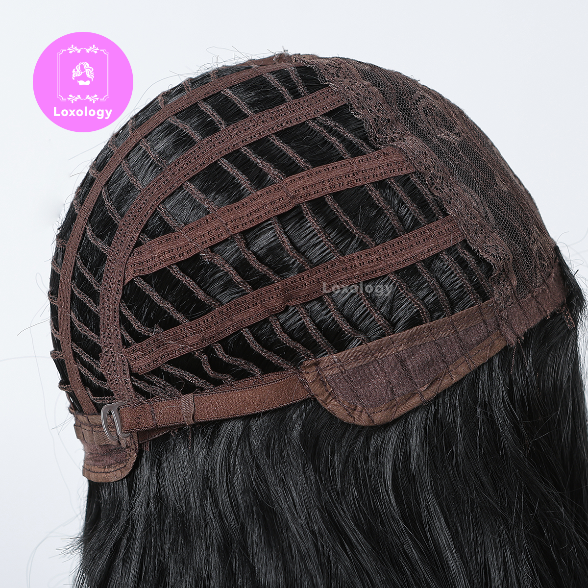 【Briar】Loxology | 8 inch Long Black Wavy Wigs