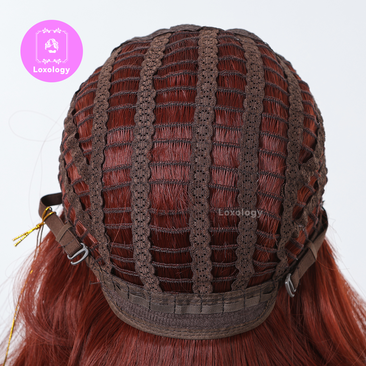 【Zoey】Loxology | 14 Inch red short bobo straight wigs red for women