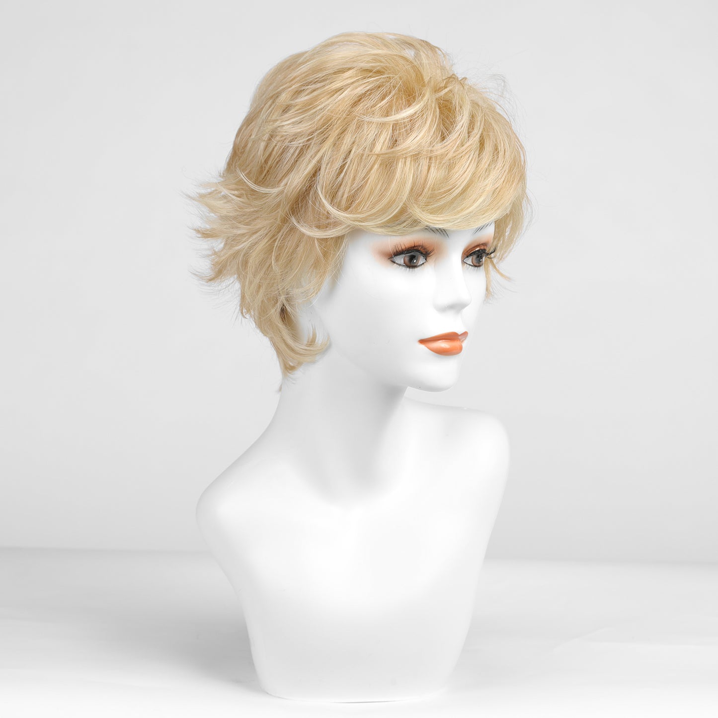 【MONO】【Amaryllis】Loxology | Synthetic Lace Front Short Blonde  Wig Breathable Wig